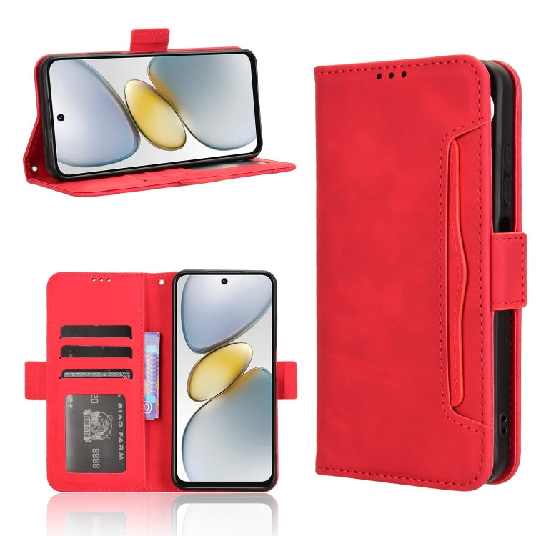 Skin Feel Calf Texture Card Slots Leather Phone Case, For Tecno Pova 6 Neo 5G / Spark 30 5G, For Tecno Spark 30 Pro 4G, For Tecno Spark 30 4G, For Tecno Spark Go 1 / Pop 9 / Spark Go 2025