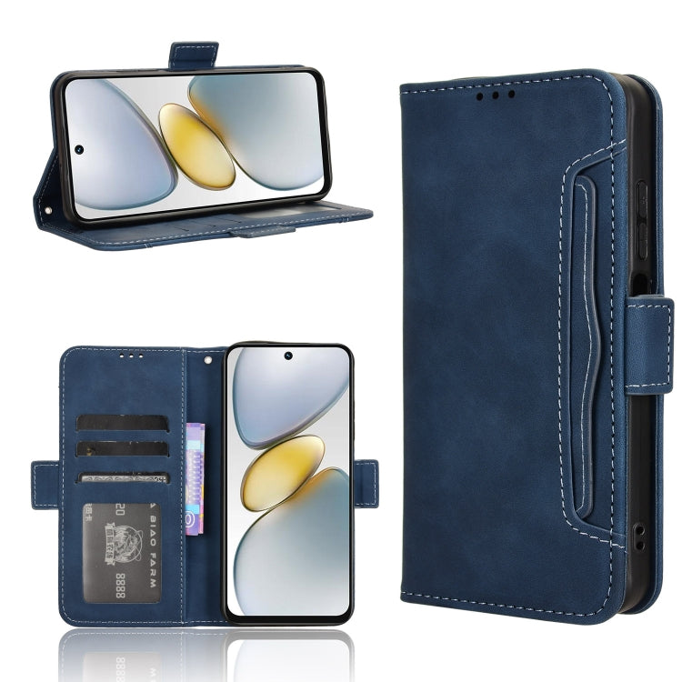 Skin Feel Calf Texture Card Slots Leather Phone Case, For Tecno Pova 6 Neo 5G / Spark 30 5G, For Tecno Spark 30 Pro 4G, For Tecno Spark 30 4G, For Tecno Spark Go 1 / Pop 9 / Spark Go 2025