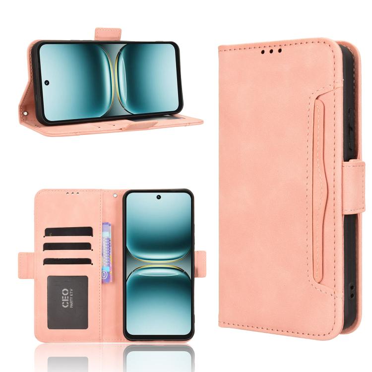 Skin Feel Calf Texture Card Slots Leather Phone Case, For Tecno Pova 7 Ultra 5G, For Tecno Pova 7 4G, For Tecno Spark Go 2 4G, For Tecno Pova Curve 5G