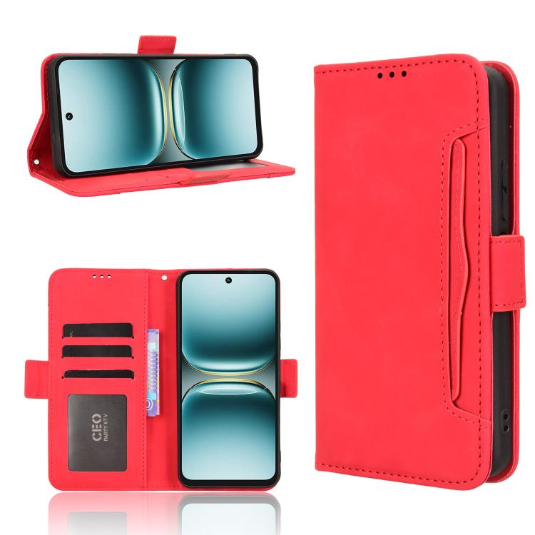 Skin Feel Calf Texture Card Slots Leather Phone Case, For Tecno Pova 7 Ultra 5G, For Tecno Pova 7 4G, For Tecno Spark Go 2 4G, For Tecno Pova Curve 5G