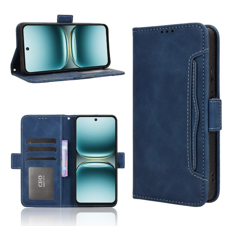 Skin Feel Calf Texture Card Slots Leather Phone Case, For Tecno Pova 7 Ultra 5G, For Tecno Pova 7 4G, For Tecno Spark Go 2 4G, For Tecno Pova Curve 5G