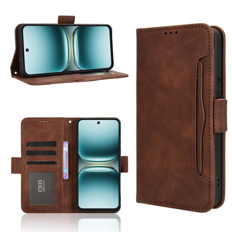 Skin Feel Calf Texture Card Slots Leather Phone Case, For Tecno Pova 7 Ultra 5G, For Tecno Pova 7 4G, For Tecno Spark Go 2 4G, For Tecno Pova Curve 5G