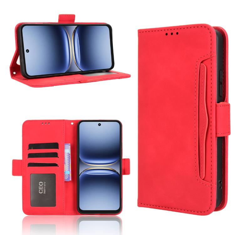 Skin Feel Calf Texture Card Slots Leather Phone Case, For Tecno Pova 7 5G, For Tecno Spark 40 Pro+ 4G, For Tecno Spark 40 Pro 4G, For Tecno Spark 40 4G