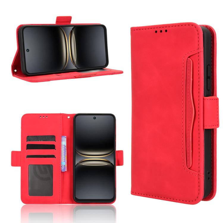 Skin Feel Calf Texture Card Slots Leather Phone Case, For Tenco Spark Go 3, For Tecno Spark Slim, For Tecno Spark 40C, For Tecno Pova 7 Pro 5G