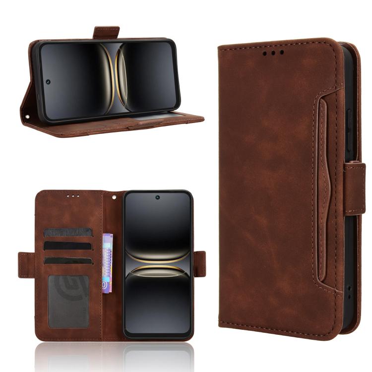 Skin Feel Calf Texture Card Slots Leather Phone Case, For Tenco Spark Go 3, For Tecno Spark Slim, For Tecno Spark 40C, For Tecno Pova 7 Pro 5G
