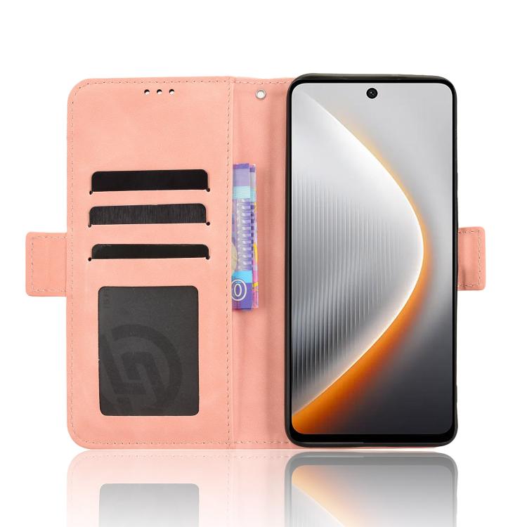 Skin Feel Calf Texture Card Slots Leather Phone Case, For Tecno Pova 7 5G, For Tecno Spark 40 Pro+ 4G, For Tecno Spark 40 Pro 4G, For Tecno Spark 40 4G