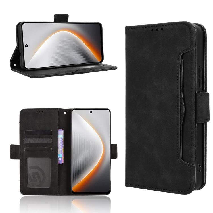 Skin Feel Calf Texture Card Slots Leather Phone Case, For Tecno Pova 7 5G, For Tecno Spark 40 Pro+ 4G, For Tecno Spark 40 Pro 4G, For Tecno Spark 40 4G