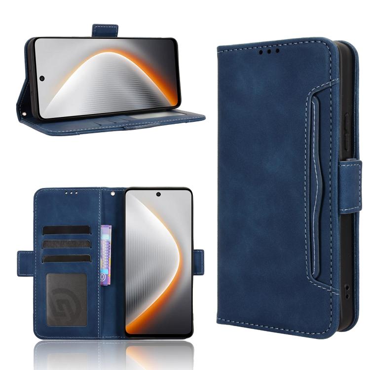 Skin Feel Calf Texture Card Slots Leather Phone Case, For Tecno Pova 7 5G, For Tecno Spark 40 Pro+ 4G, For Tecno Spark 40 Pro 4G, For Tecno Spark 40 4G