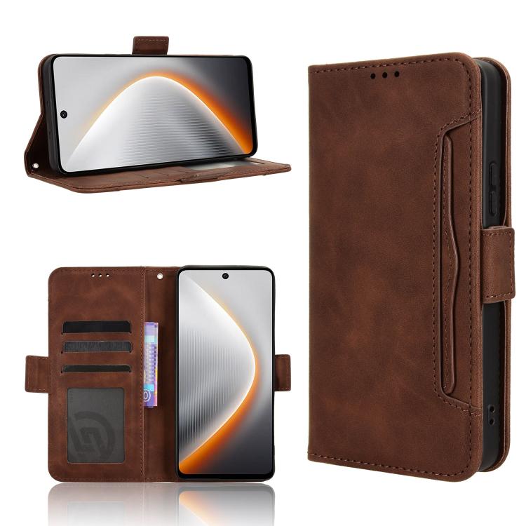 Skin Feel Calf Texture Card Slots Leather Phone Case, For Tecno Pova 7 5G, For Tecno Spark 40 Pro+ 4G, For Tecno Spark 40 Pro 4G, For Tecno Spark 40 4G