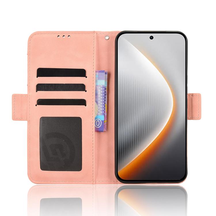 Skin Feel Calf Texture Card Slots Leather Phone Case, For Tecno Pova 7 Ultra 5G, For Tecno Pova 7 4G, For Tecno Spark Go 2 4G, For Tecno Pova Curve 5G