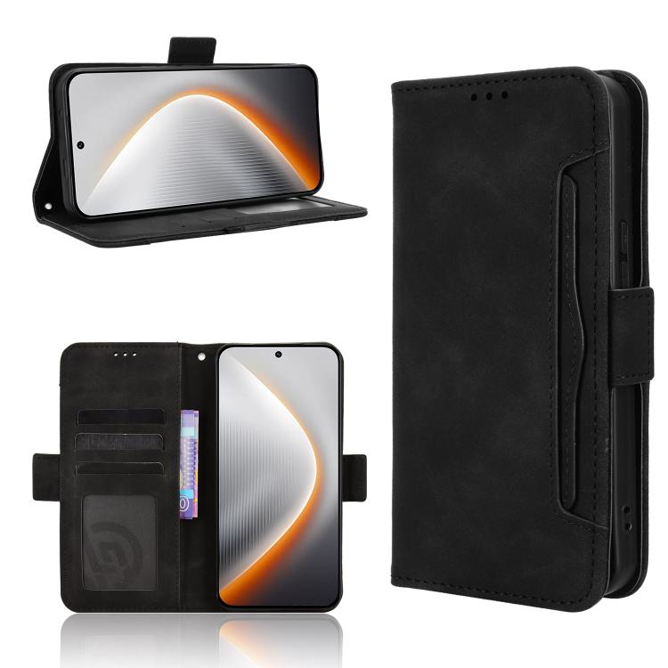 Skin Feel Calf Texture Card Slots Leather Phone Case, For Tecno Pova 7 Ultra 5G, For Tecno Pova 7 4G, For Tecno Spark Go 2 4G, For Tecno Pova Curve 5G