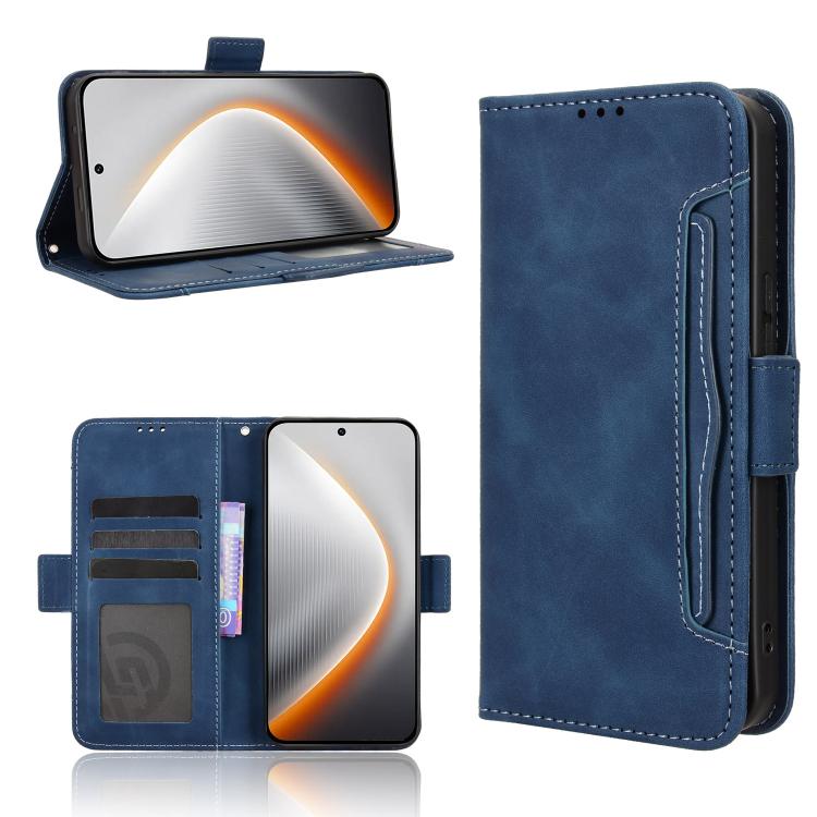 Skin Feel Calf Texture Card Slots Leather Phone Case, For Tecno Pova 7 Ultra 5G, For Tecno Pova 7 4G, For Tecno Spark Go 2 4G, For Tecno Pova Curve 5G
