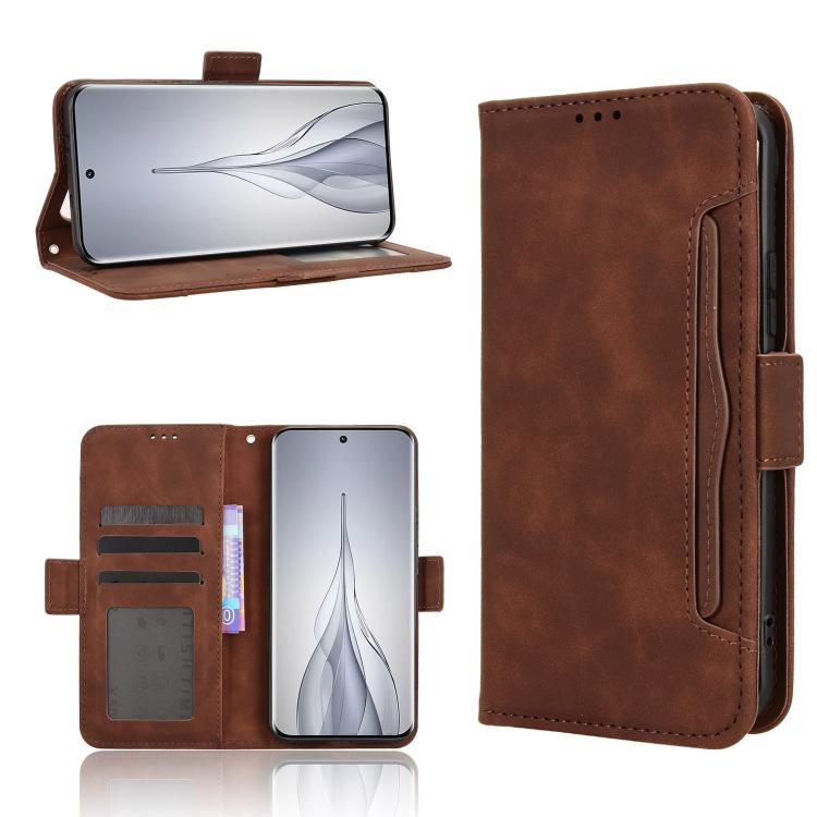 Skin Feel Calf Texture Card Slots Leather Phone Case, For Tenco Spark Go 3, For Tecno Spark Slim, For Tecno Spark 40C, For Tecno Pova 7 Pro 5G