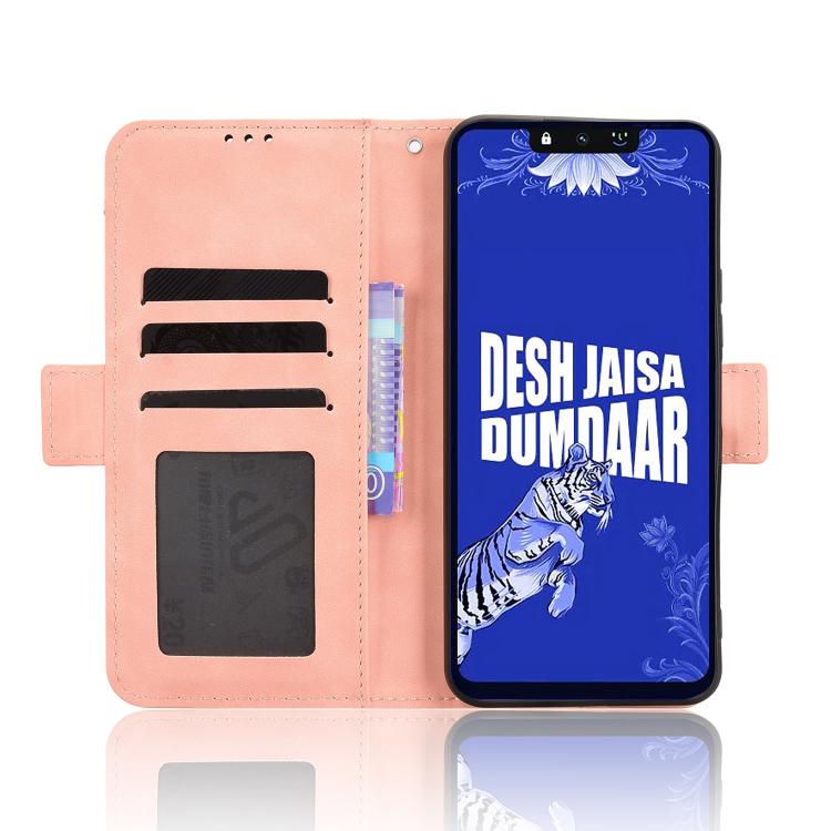 Skin Feel Calf Texture Card Slots Leather Phone Case, For Tenco Spark Go 3, For Tecno Spark Slim, For Tecno Spark 40C, For Tecno Pova 7 Pro 5G