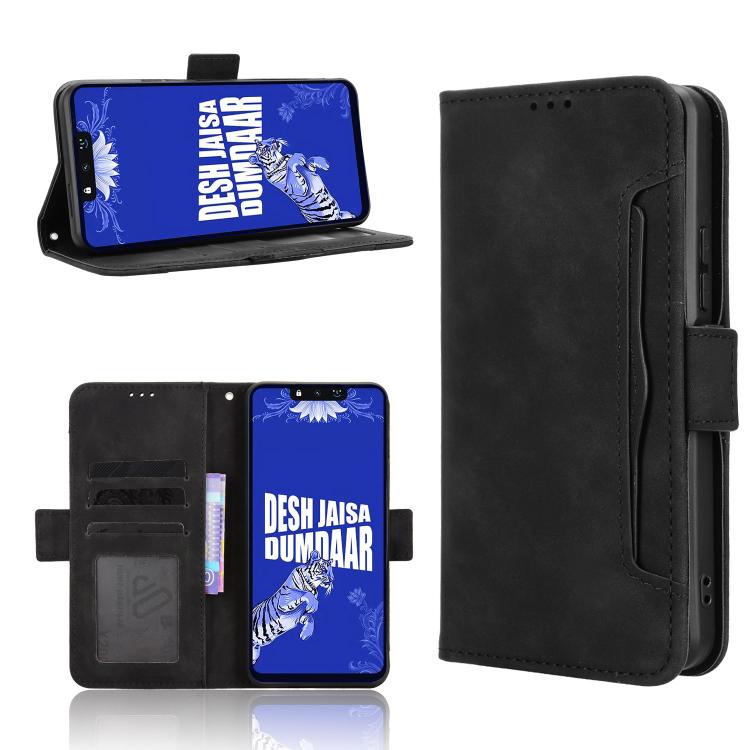 Skin Feel Calf Texture Card Slots Leather Phone Case, For Tenco Spark Go 3, For Tecno Spark Slim, For Tecno Spark 40C, For Tecno Pova 7 Pro 5G