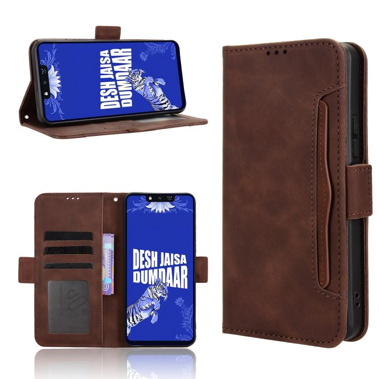 Skin Feel Calf Texture Card Slots Leather Phone Case, For Tenco Spark Go 3, For Tecno Spark Slim, For Tecno Spark 40C, For Tecno Pova 7 Pro 5G