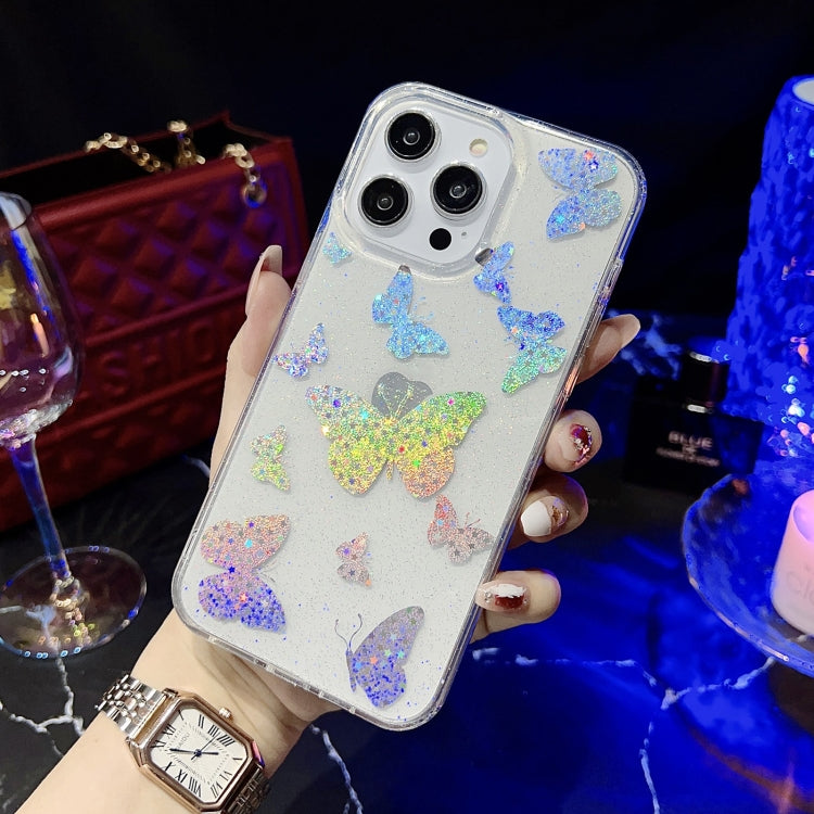 Little Star Series Glitter Powder TPU Phone Case, For iPhone 12, For iPhone 12 Pro