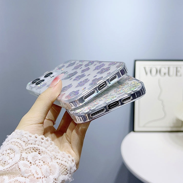 Little Star Series Glitter Powder TPU Phone Case, For iPhone 12, For iPhone 12 Pro