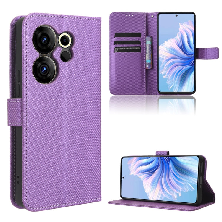 Diamond Texture Leather Phone Case, For Tecno Pova 5 Pro, For Tecno Pova Neo 3, For Tenco Pova 5, For Tecno Camon 20 Premier 5G
