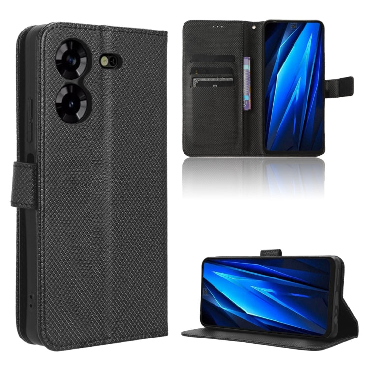Diamond Texture Leather Phone Case, For Tecno Pova 5 Pro, For Tecno Pova Neo 3, For Tenco Pova 5, For Tecno Camon 20 Premier 5G
