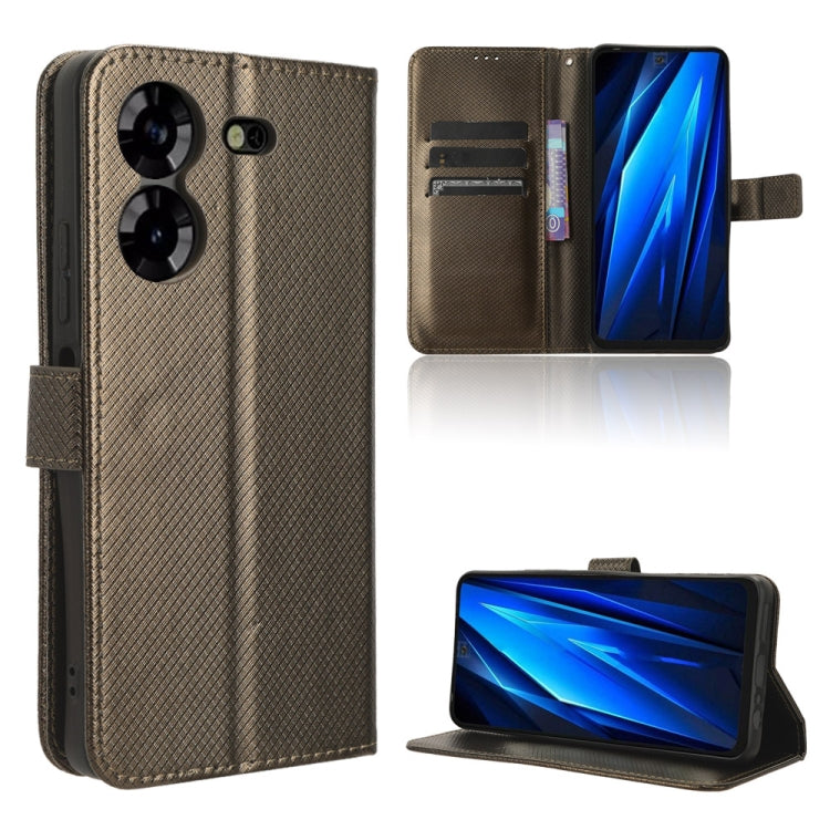 Diamond Texture Leather Phone Case, For Tecno Pova 5 Pro, For Tecno Pova Neo 3, For Tenco Pova 5, For Tecno Camon 20 Premier 5G