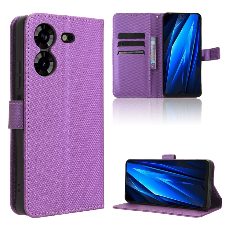 Diamond Texture Leather Phone Case, For Tecno Pova 5 Pro, For Tecno Pova Neo 3, For Tenco Pova 5, For Tecno Camon 20 Premier 5G