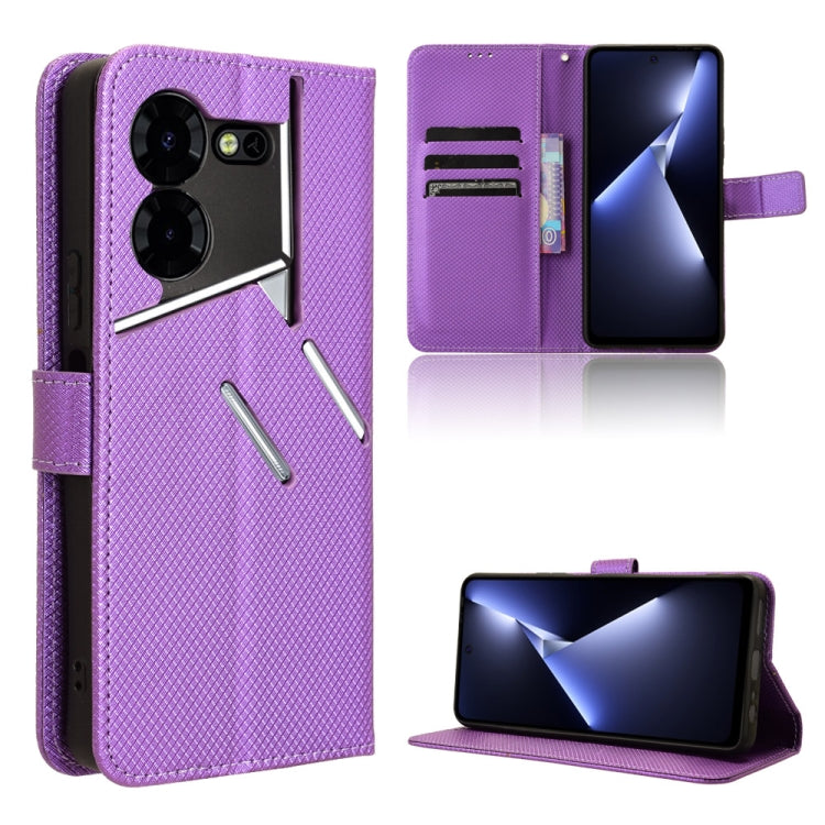 Diamond Texture Leather Phone Case, For Tecno Pova 5 Pro, For Tecno Pova Neo 3, For Tenco Pova 5, For Tecno Camon 20 Premier 5G