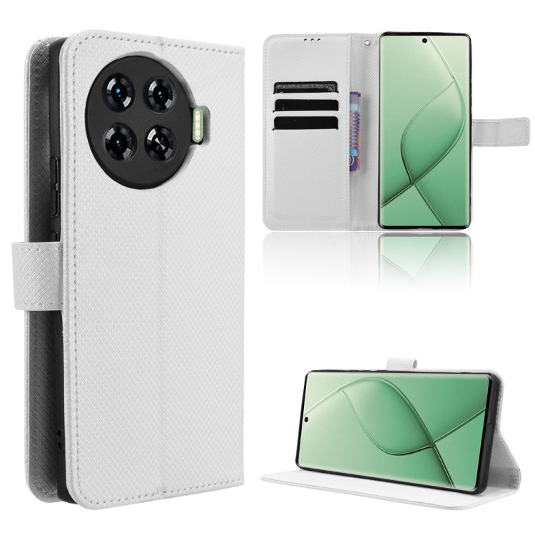 Diamond Texture Leather Phone Case, For Tecno Spark 20 Pro+ 4G, For Tecno Spark 20 Pro 4G, For Tecno Spark Go 2024, For Tecno Spark 20 4G