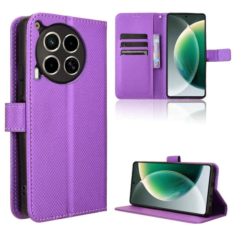 Diamond Texture Leather Phone Case, For Tecno Pova 6 4G, For Tecno Camon 30 Pro 5G, For Tecno Camon 30 5G / 4G, For Tecno Pova 6 Pro 5G