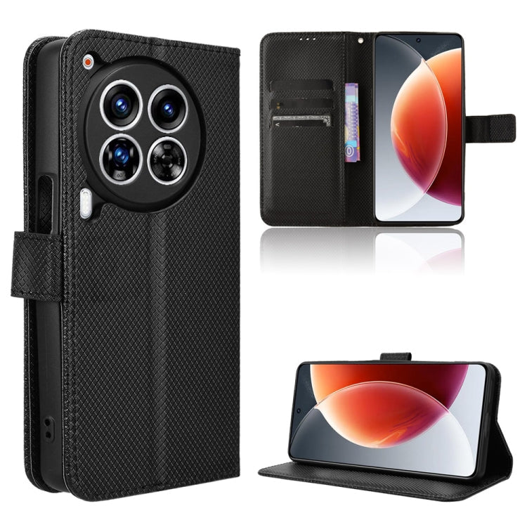 Diamond Texture Leather Phone Case, For Tecno Spark 30C 4G, For Tecno Spark 20 Pro 5G, For Tecno Camon 30 Premier 5G, For Tecno Pova 6 Neo 4G