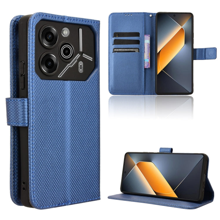 Diamond Texture Leather Phone Case, For Tecno Pova 6 4G, For Tecno Camon 30 Pro 5G, For Tecno Camon 30 5G / 4G, For Tecno Pova 6 Pro 5G