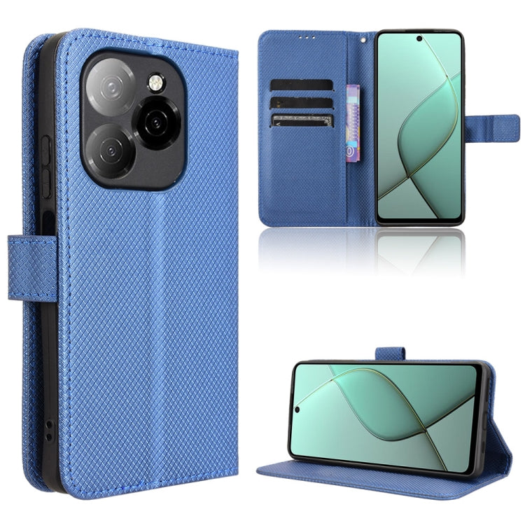 Diamond Texture Leather Phone Case, For Tecno Spark 30C 4G, For Tecno Spark 20 Pro 5G, For Tecno Camon 30 Premier 5G, For Tecno Pova 6 Neo 4G