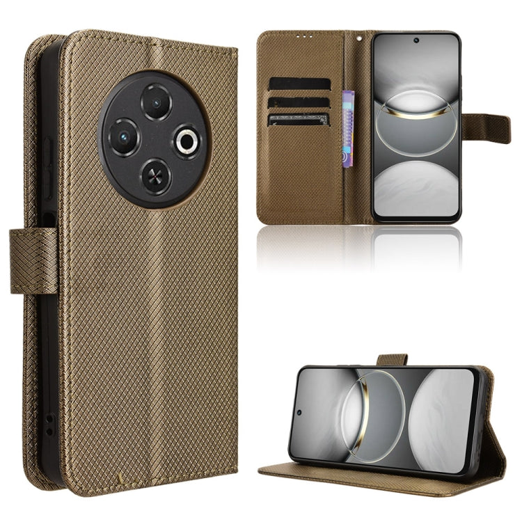 Diamond Texture Leather Phone Case, For Tecno Spark 30C 4G, For Tecno Spark 20 Pro 5G, For Tecno Camon 30 Premier 5G, For Tecno Pova 6 Neo 4G