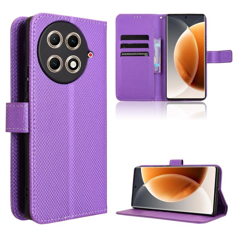Diamond Texture Leather Phone Case, For Tecno Camon 40 Pro 4G / 5G, For Tecno Camon 40 Premier 5G, For Tecno Camon 40 4G, For Tecno Camon 30S 4G / 30S Pro 4G