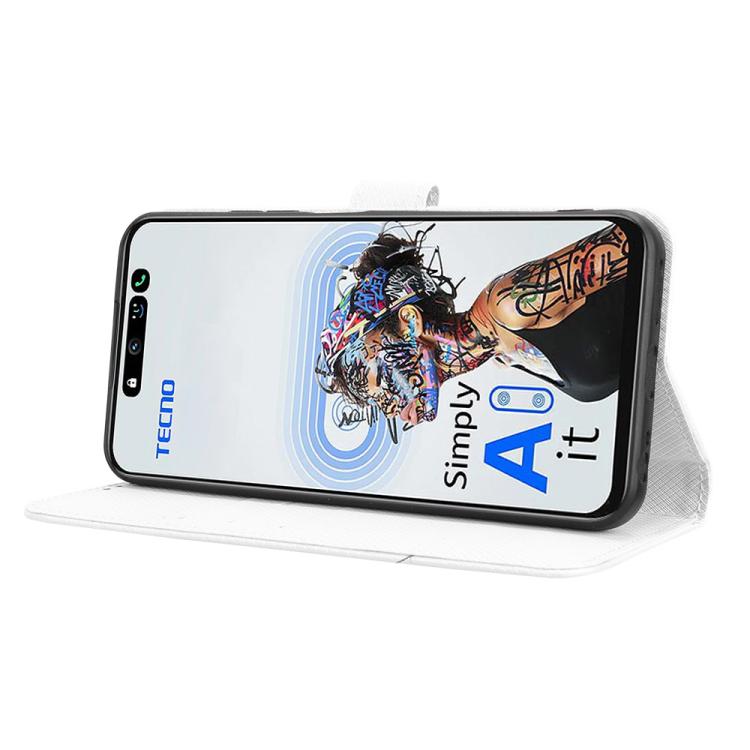 Diamond Texture Leather Phone Case, For Tecno Pova 6 Neo 5G / Spark 30 5G, For Tecno Spark 30 Pro 4G, For Tecno Spark 30 4G, For Tecno Spark Go 1 / Pop 9 / Spark Go 2025