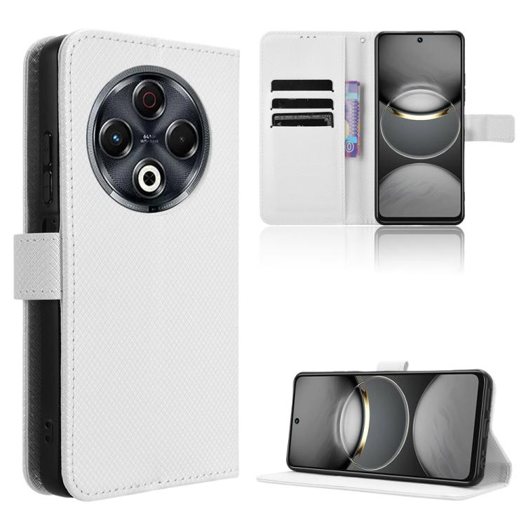 Diamond Texture Leather Phone Case, For Tecno Pova 6 Neo 5G / Spark 30 5G, For Tecno Spark 30 Pro 4G, For Tecno Spark 30 4G, For Tecno Spark Go 1 / Pop 9 / Spark Go 2025