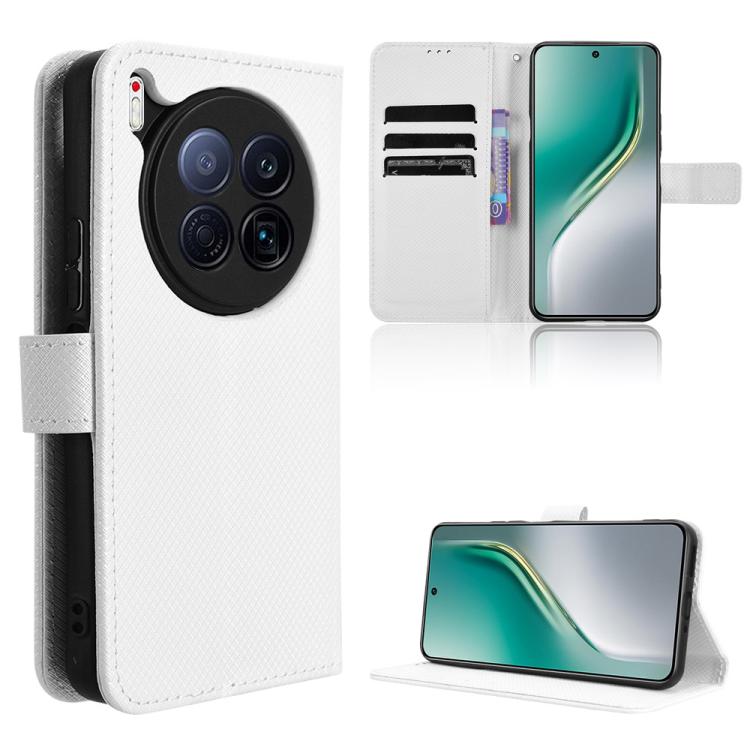 Diamond Texture Leather Phone Case, For Tecno Camon 30S 4G / 30S Pro 4G, For Tecno Pova 6 Neo 5G / Spark 30 5G, For Tecno Spark 30 Pro 4G, For Tecno Spark 30 4G