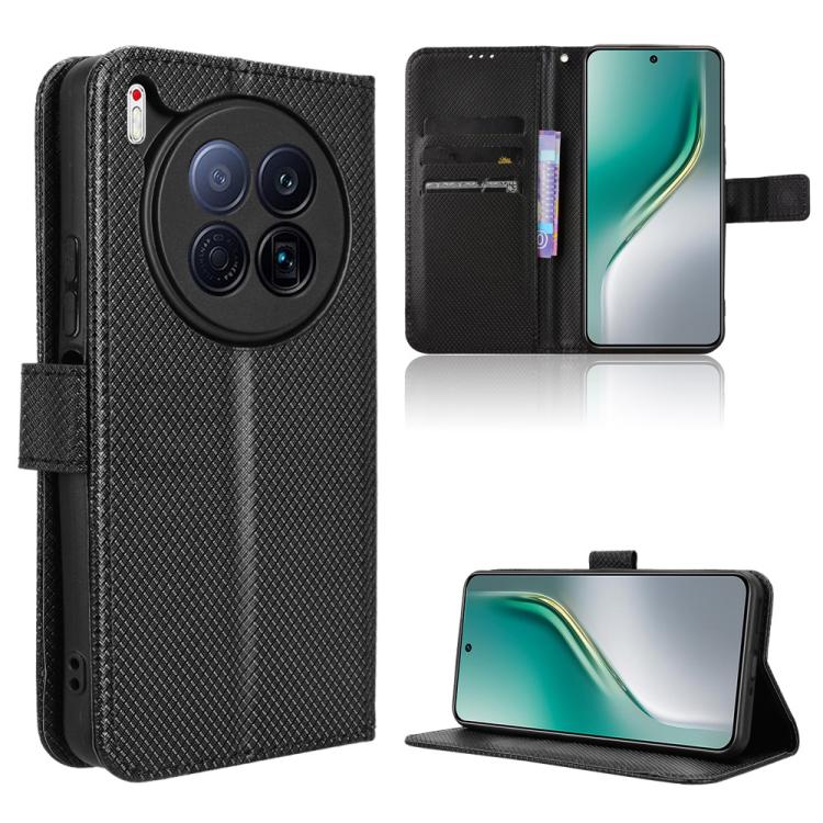 Diamond Texture Leather Phone Case, For Tecno Camon 40 Pro 4G / 5G, For Tecno Camon 40 Premier 5G, For Tecno Camon 40 4G, For Tecno Camon 30S 4G / 30S Pro 4G