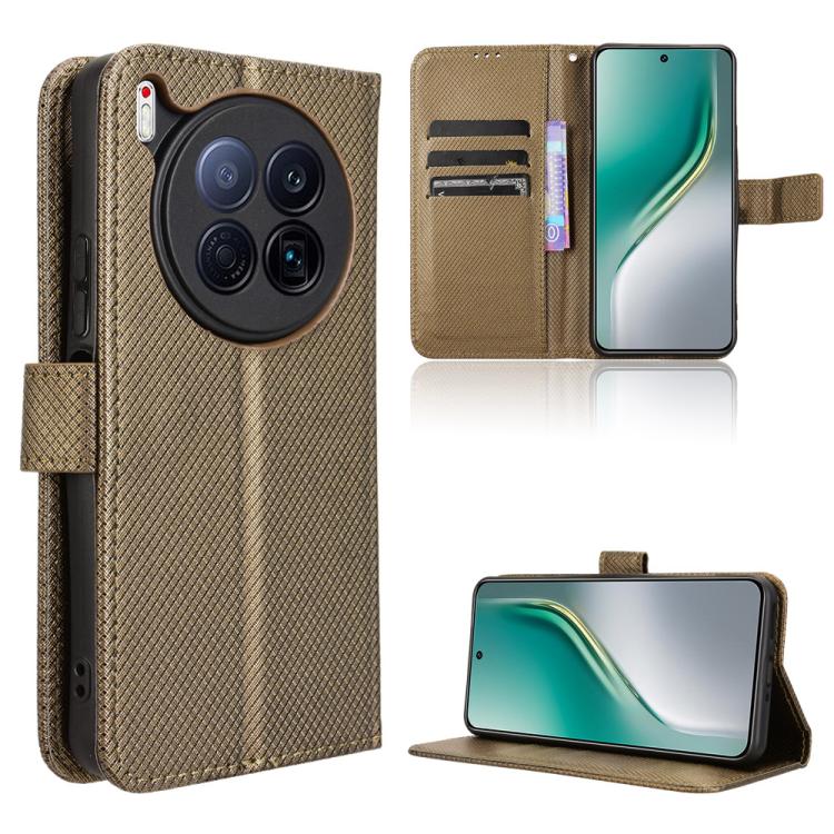 Diamond Texture Leather Phone Case, For Tecno Camon 40 Pro 4G / 5G, For Tecno Camon 40 Premier 5G, For Tecno Camon 40 4G, For Tecno Camon 30S 4G / 30S Pro 4G
