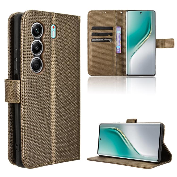 Diamond Texture Leather Phone Case, For Tecno Camon 30S 4G / 30S Pro 4G, For Tecno Pova 6 Neo 5G / Spark 30 5G, For Tecno Spark 30 Pro 4G, For Tecno Spark 30 4G
