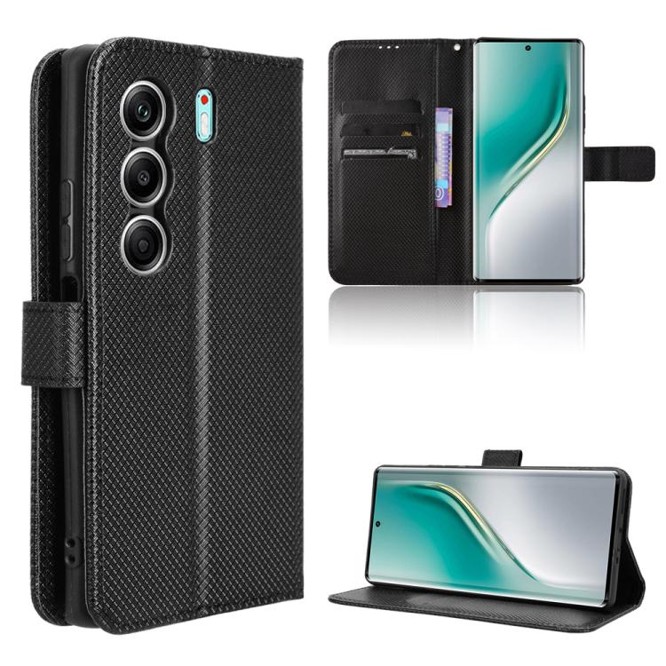 Diamond Texture Leather Phone Case, For Tecno Camon 40 Pro 4G / 5G, For Tecno Camon 40 Premier 5G, For Tecno Camon 40 4G, For Tecno Camon 30S 4G / 30S Pro 4G