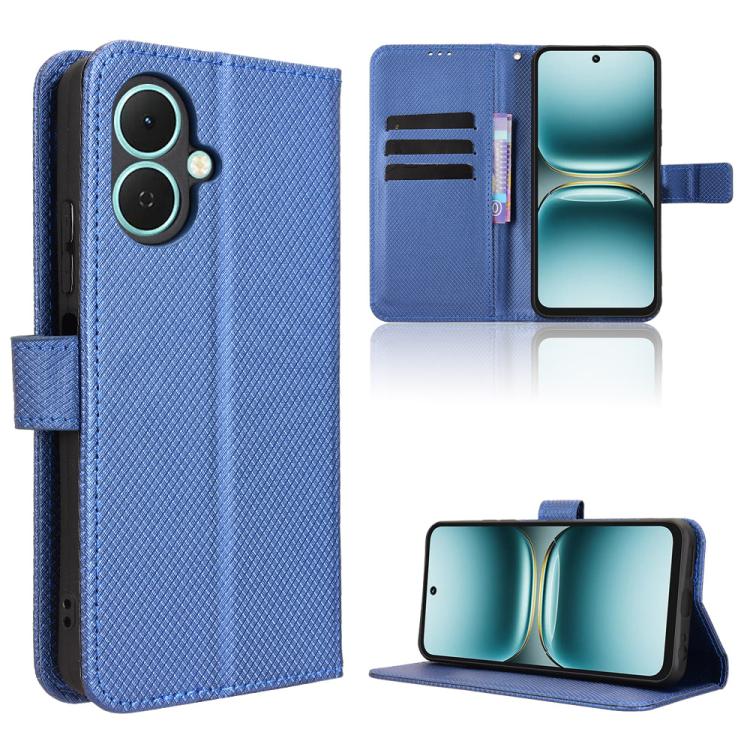 Diamond Texture Leather Phone Case, For Tecno Pova 7 Ultra 5G, For Tecno Pova 7 4G, For Tecno Spark Go 2 4G, For Tecno Pova Curve 5G