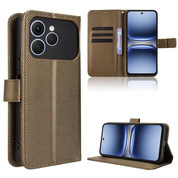 Diamond Texture Leather Phone Case, For Tecno Pova 7 5G, For Tecno Spark 40 Pro+ 4G, For Tecno Spark 40 Pro 4G, For Tecno Spark 40 4G