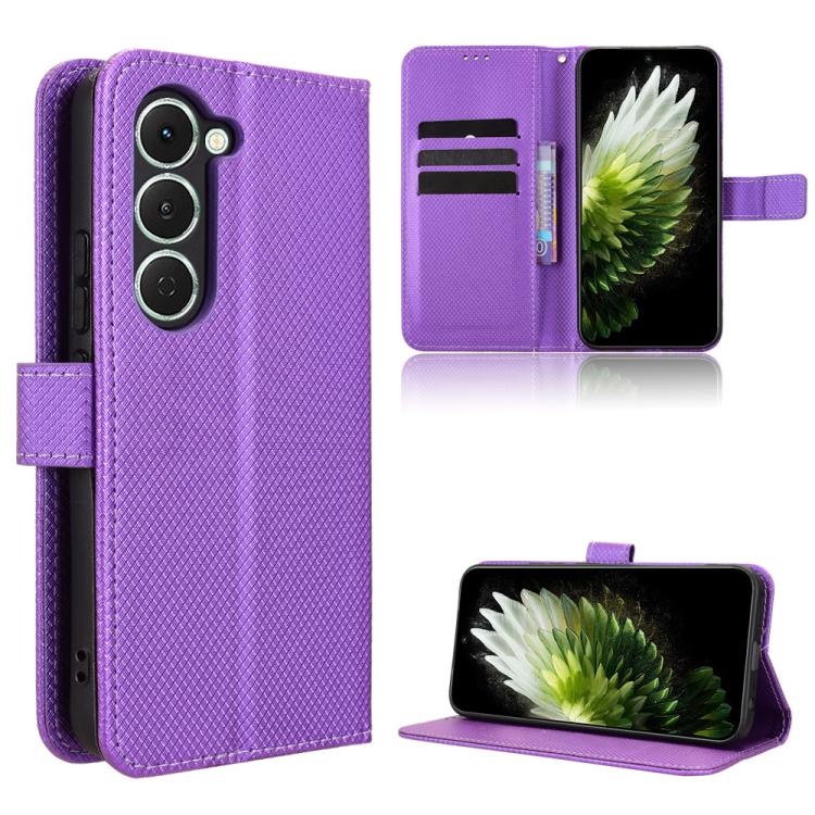 Diamond Texture Leather Phone Case, For Tecno Pova 7 5G, For Tecno Spark 40 Pro+ 4G, For Tecno Spark 40 Pro 4G, For Tecno Spark 40 4G