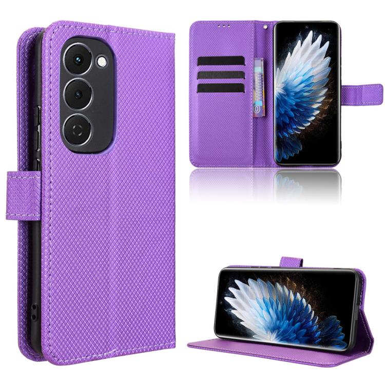 Diamond Texture Leather Phone Case, For Tecno Pova 7 5G, For Tecno Spark 40 Pro+ 4G, For Tecno Spark 40 Pro 4G, For Tecno Spark 40 4G