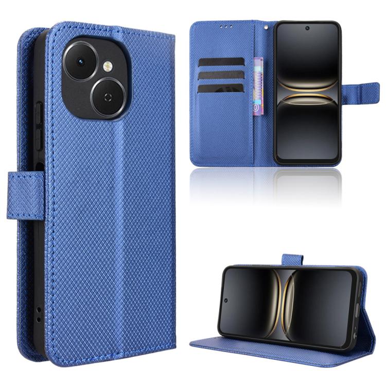 Diamond Texture Leather Phone Case, For Tenco Spark Go 3, For Tecno Spark Slim, For Tecno Spark 40C, For Tecno Pova 7 Pro 5G