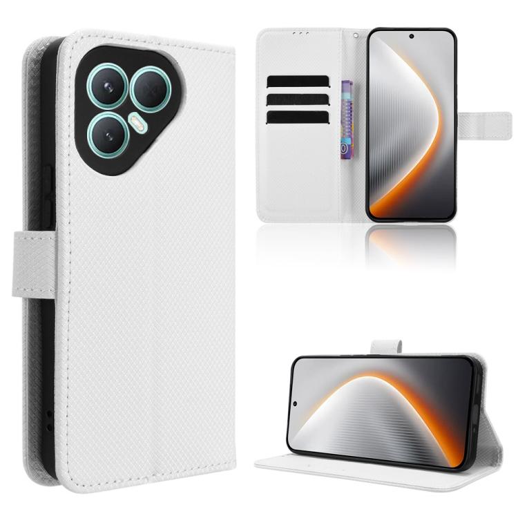 Diamond Texture Leather Phone Case, For Tenco Spark Go 3, For Tecno Spark Slim, For Tecno Spark 40C, For Tecno Pova 7 Pro 5G