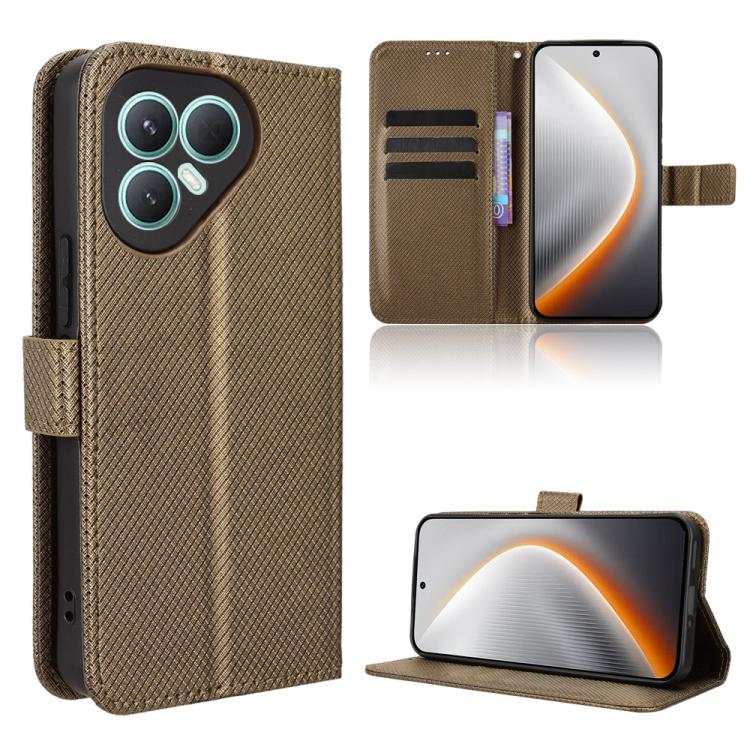 Diamond Texture Leather Phone Case, For Tenco Spark Go 3, For Tecno Spark Slim, For Tecno Spark 40C, For Tecno Pova 7 Pro 5G