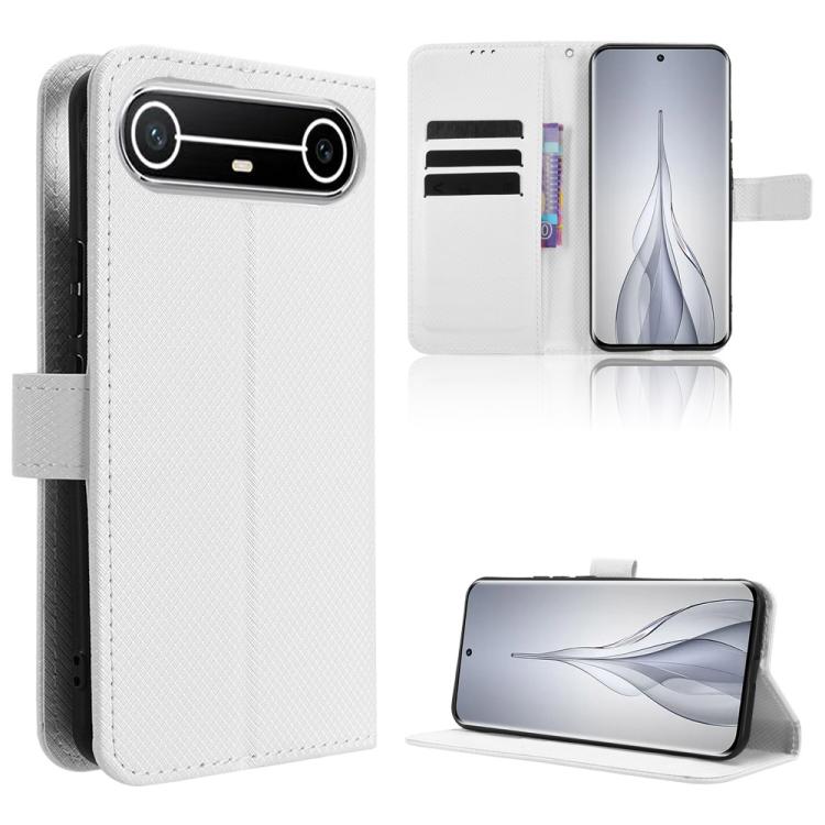 Diamond Texture Leather Phone Case, For Tenco Spark Go 3, For Tecno Spark Slim, For Tecno Spark 40C, For Tecno Pova 7 Pro 5G