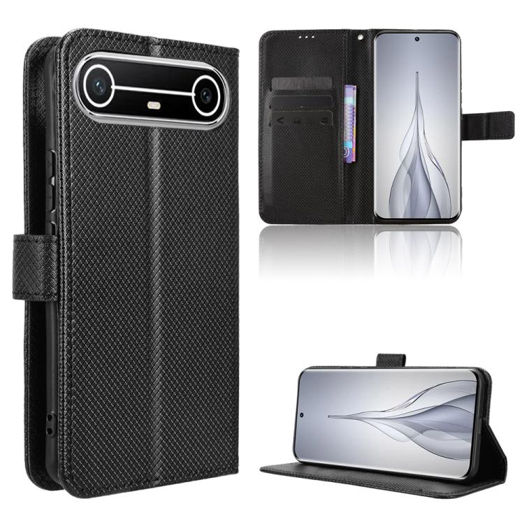Diamond Texture Leather Phone Case, For Tenco Spark Go 3, For Tecno Spark Slim, For Tecno Spark 40C, For Tecno Pova 7 Pro 5G